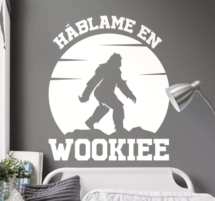 Vinilo cine háblame wookie - TenVinilo