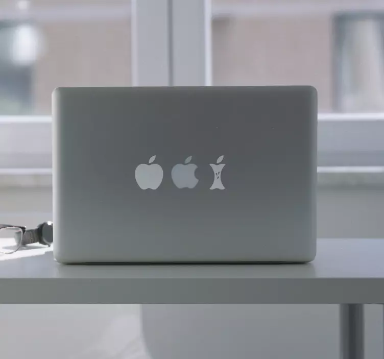 Vinilo de fruta manzana masticada - TenVinilo