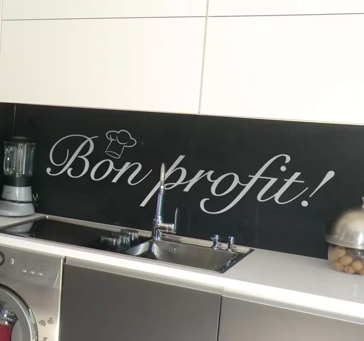 Vinilo para cocina bon profit - TenVinilo