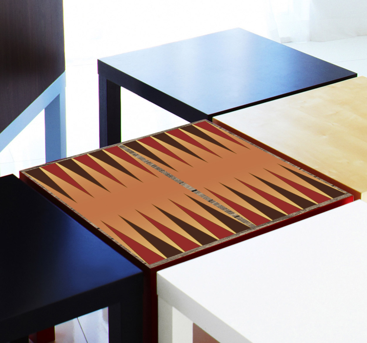 Vinilo para mueble Backgammon - TenVinilo