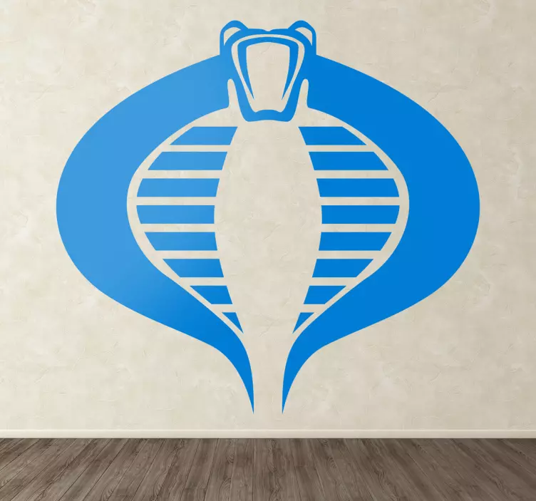 Vinilo decorativo cobra GI Joe - TenVinilo