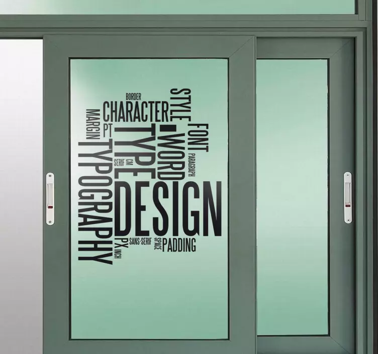 Vinilo decorativo conceptos diseño - TenVinilo