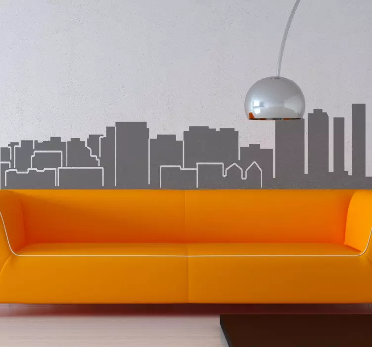 Vinilo decorativo edificios de Málaga - TenVinilo