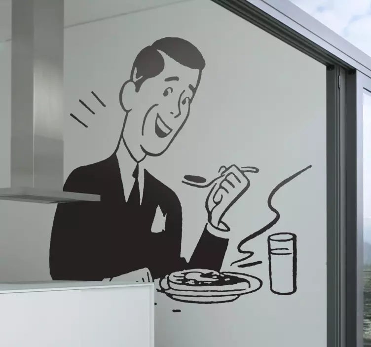 Vinilo decorativo happy meal - TenVinilo