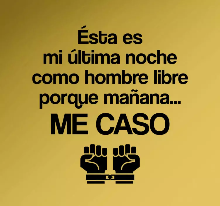 Vinilo decorativo hombre libre - TenVinilo