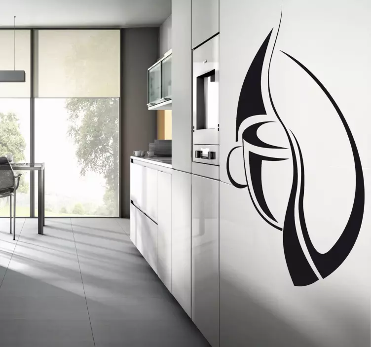 Vinilo decorativo logotipo infusión - TenVinilo