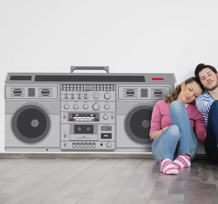 Vinilo decorativo loro ochentero - TenVinilo