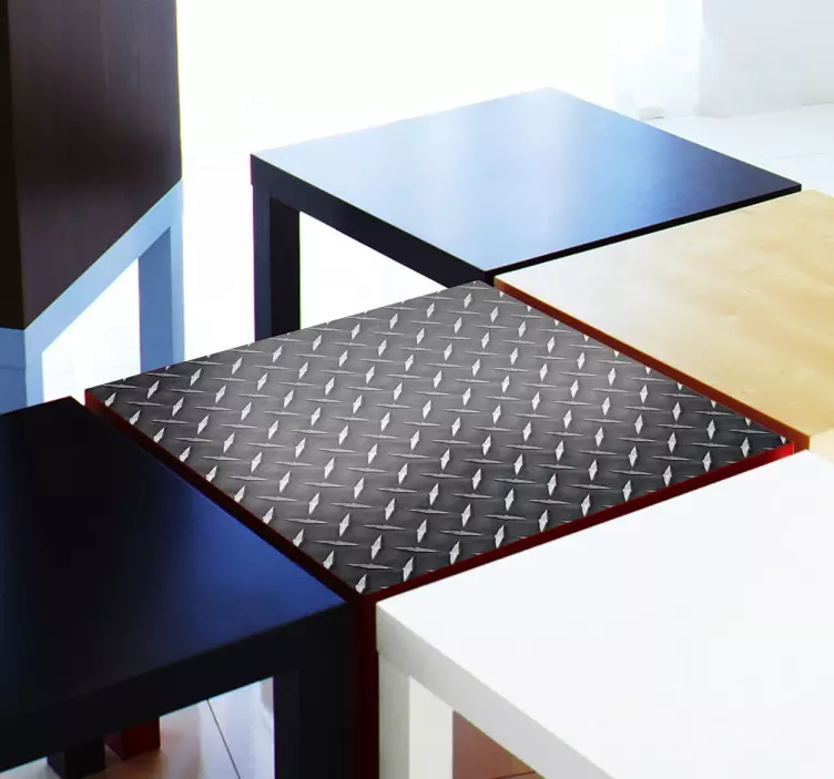 Vinilo decorativo Metal LACK - TenVinilo