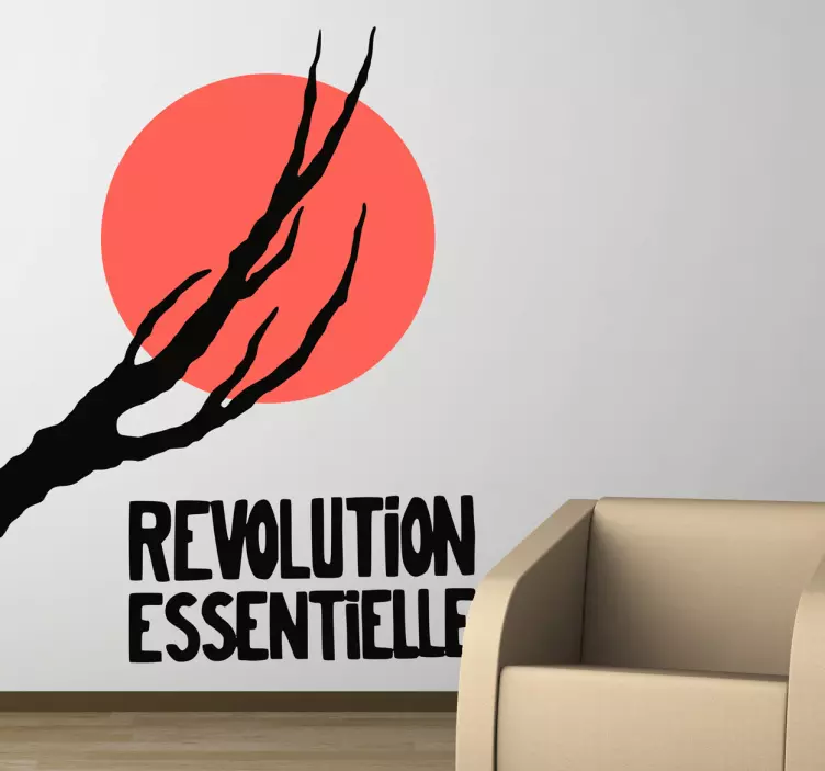 Vinilo decorativo revolution essentielle - TenVinilo