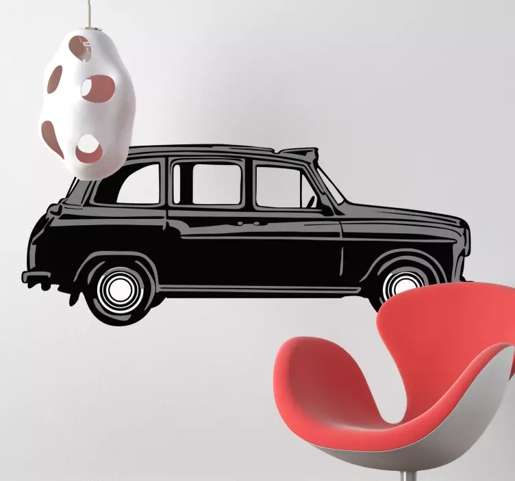 Vinilo decorativo Taxi Londinense - TenVinilo
