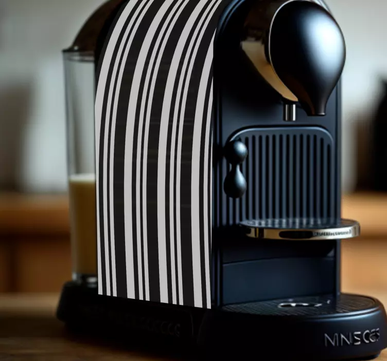 Vinilo para electrodoméstico líneas verticales - TenVinilo