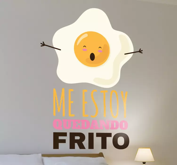 Vinilo estoy quedando frito - TenVinilo