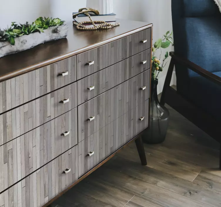 Vinilo para mueble de imitación madera - TenVinilo