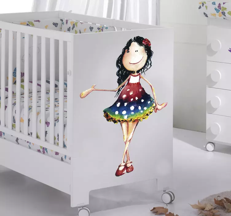 Vinilo infantil Lola by Lol Malone - TenVinilo