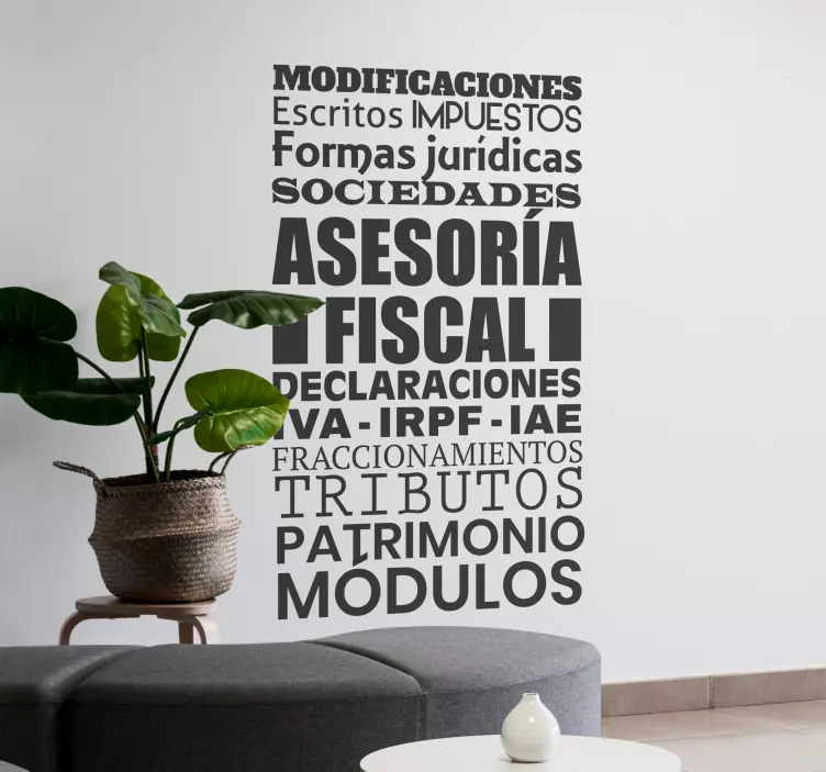 Vinilo legal asesoría fiscal - TenVinilo