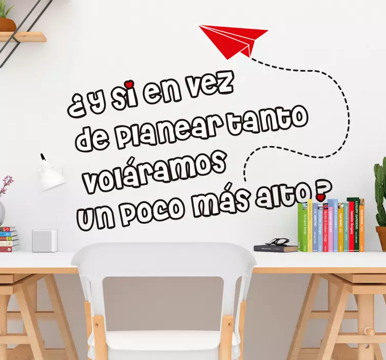 Vinilo Mafalda texto - TenVinilo