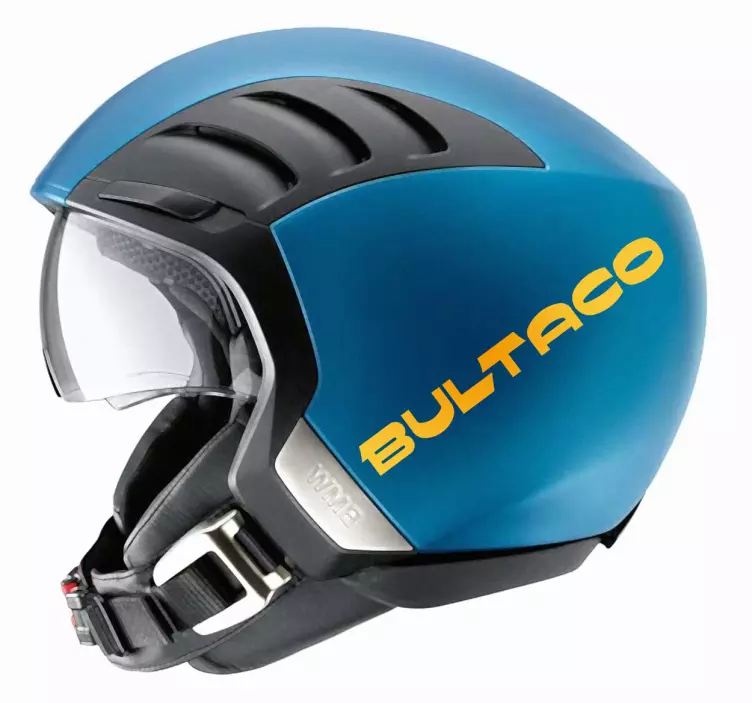 Pegatina moto logotipo Bultaco - TenVinilo