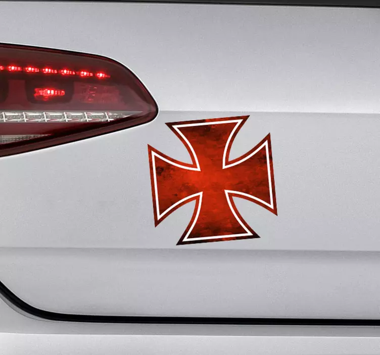 Vinilo motor cruz de hierro - TenVinilo