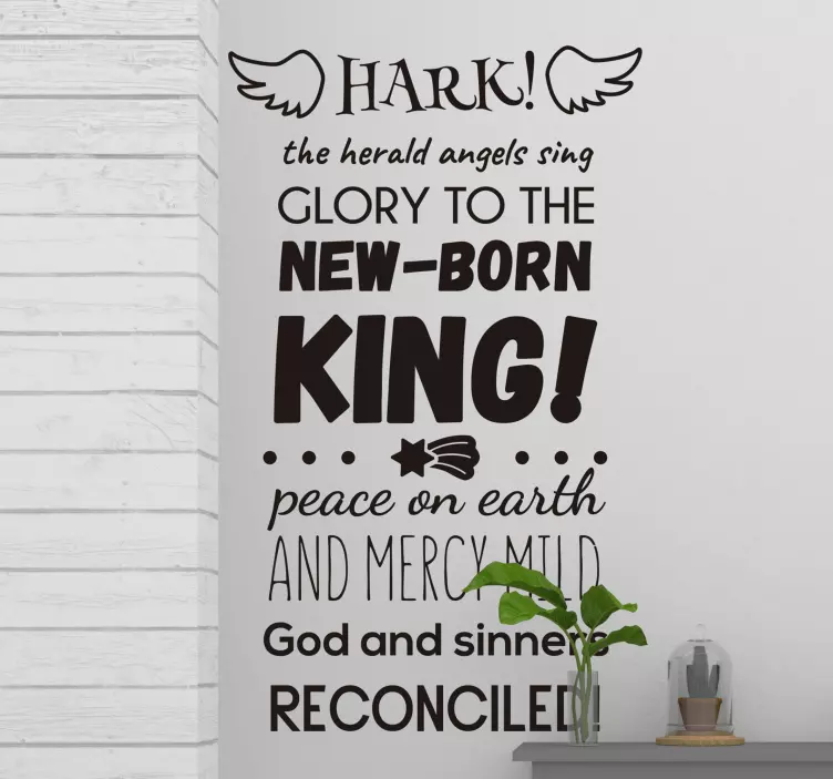 Vinilo Navidad villancico en inglés - TenVinilo