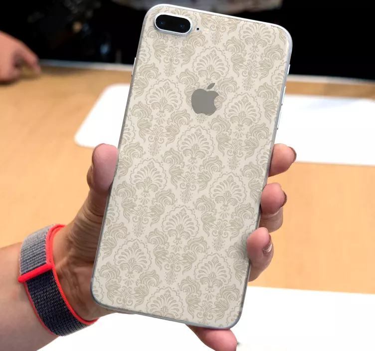 Vinilo para IPhone patrón clásico vintage - TenVinilo