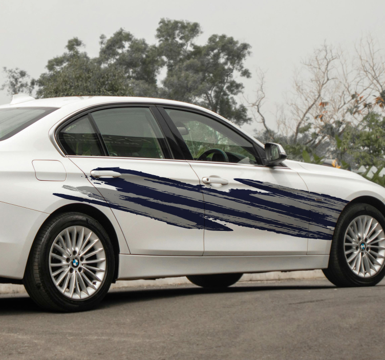 Pegatina para vehículo diseño conjunto distintas tonalidades - TenVinilo