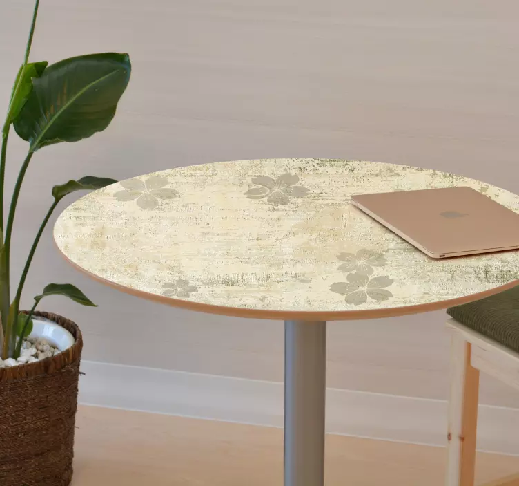 Vinilo para mueble textura desgastada Japandi - TenVinilo