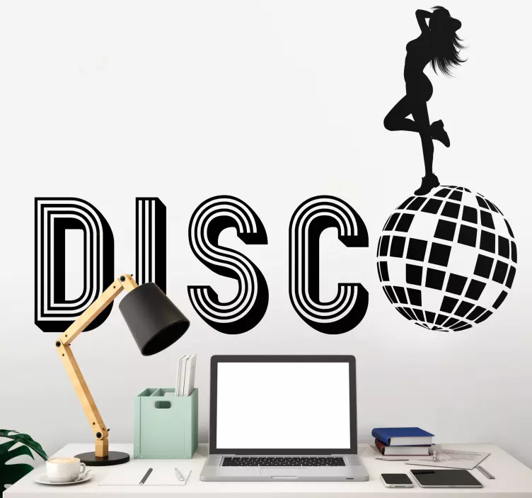 Vinilo pop Disco Letras Bailando - TenVinilo