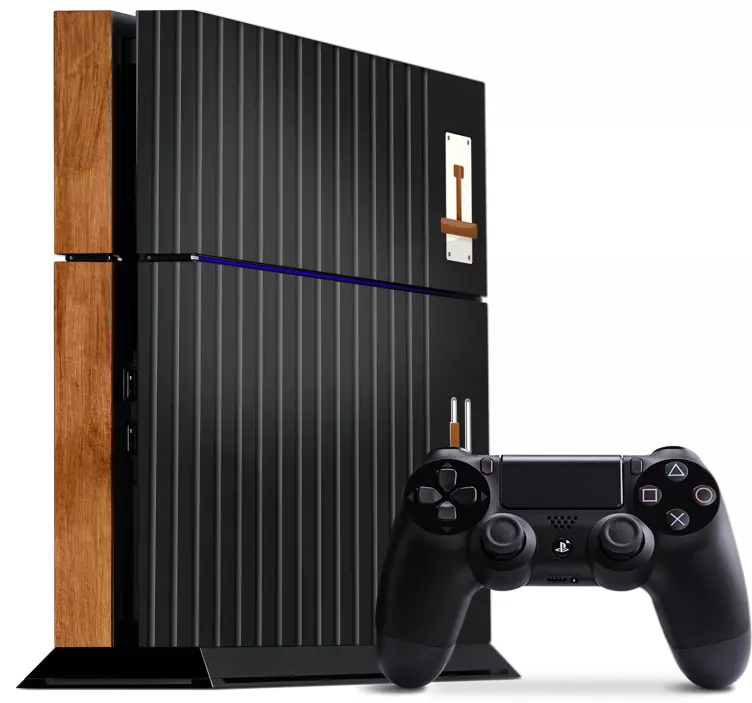Vinilo ps4 protector de consola elegante - TenVinilo