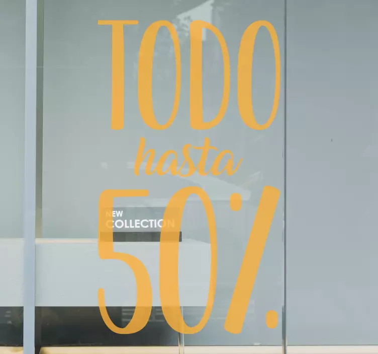 Vinilo rebajas todo hasta personalizable - TenVinilo