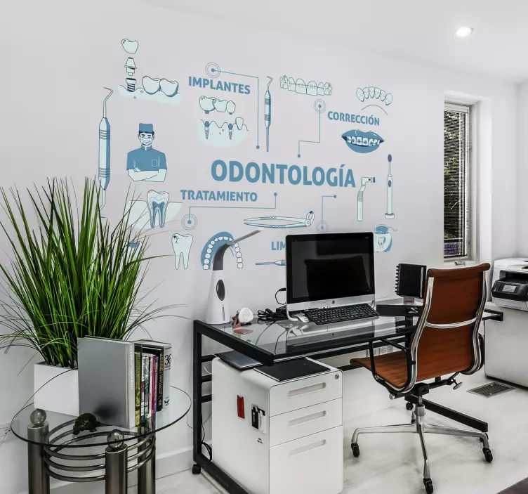 Vinilo servicios dentales - TenVinilo