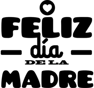 Vinilo etiqueta tienda día de la madre - TenVinilo