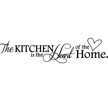 Vinilo para cocina heart of the home - TenVinilo