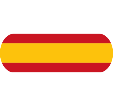 Pegatina moto adhesivo para casco con la bandera de España - TenVinilo