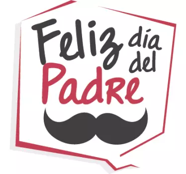 Vinilo escaparate para puertas de cristal Día del Padre - TenVinilo