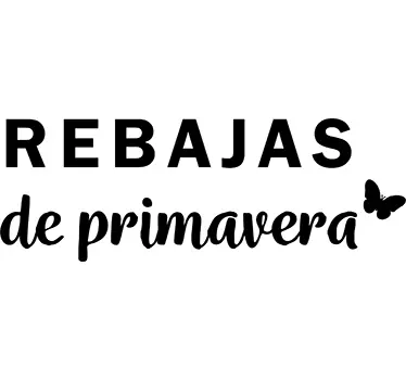 Vinilo primavera para escaparate - TenVinilo