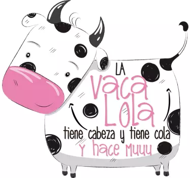 Vinilo canción infantil la vaca lola - TenVinilo