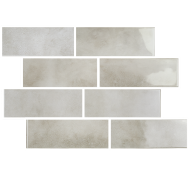 Azulejo adhesivo mármol blanco - TenVinilo