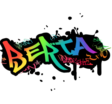 Vinilo decorativo infantil graffiti personalizado - TenVinilo