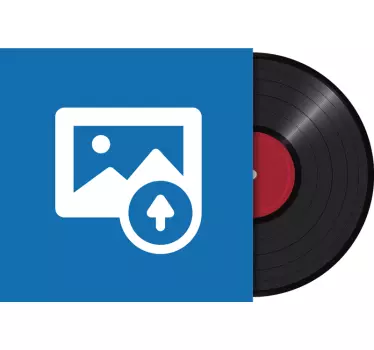 Vinilo adhesivo personalizable disco vinilo - TenVinilo