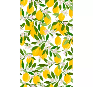 Vinilo para cristal ventana de limonero - TenVinilo