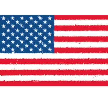 Vinilo de la bandera de USA - TenVinilo