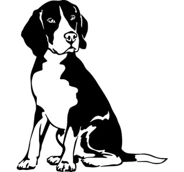 Vinilo decorativo Beagle - TenVinilo