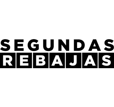 Vinilo para escaparate personalizado segundas rebajas cuadrados - TenVinilo