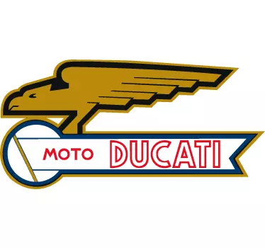 Pegatina moto Ducati - TenVinilo
