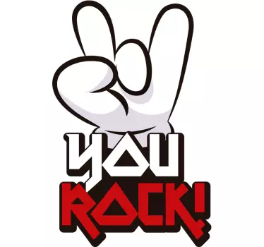 Sticker para Samsung you rock - TenVinilo
