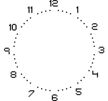 Reloj adhesivo pared reloj pixel - TenVinilo