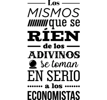 Vinilo para oficina economía - TenVinilo
