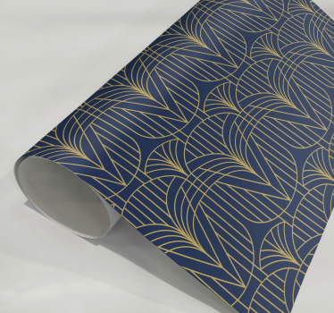 Vinilo estampado decorativo patrón de Art Deco - TenVinilo