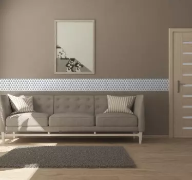 Cenefa adhesiva para pared 3D - TenVinilo