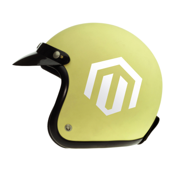 Pegatina moto diseño hexagonal moderno geométrico - TenVinilo